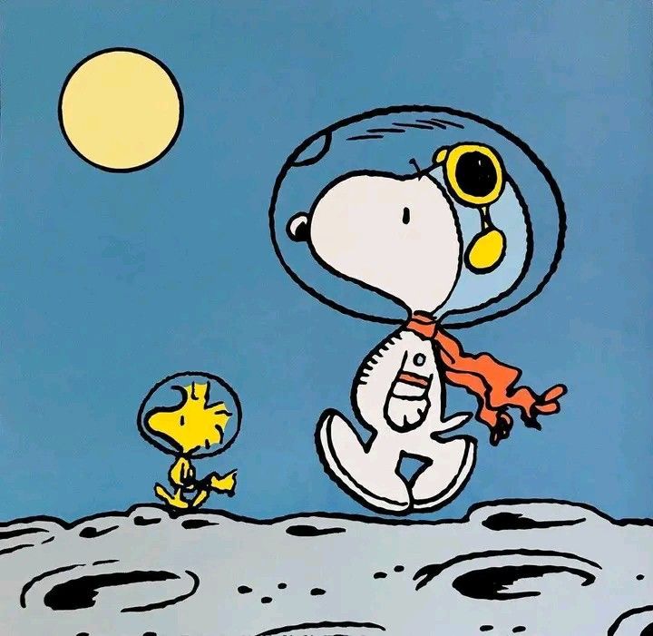 snoppy astronauta